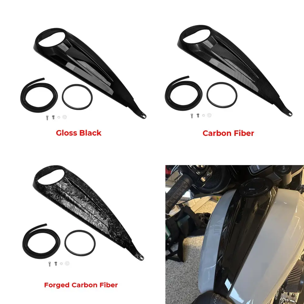 1Pc Motorcycle Stretched Dash Panel Fuel Gas Tank Cover Part For Harley Road Glide CVO/SE FLTRXSE 2023-26