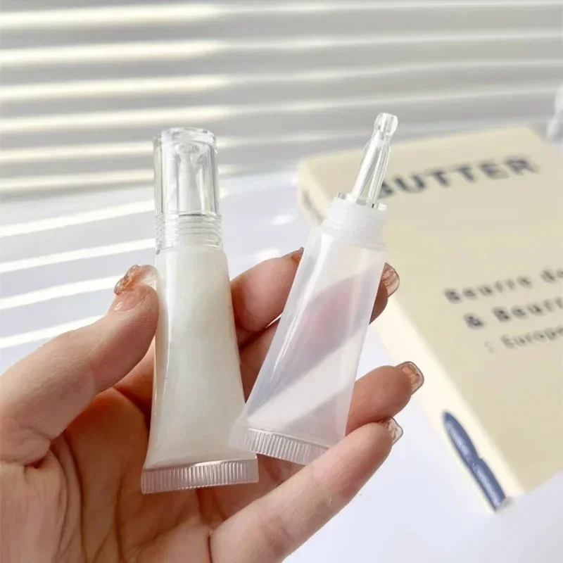 2/3Pcs 10ML Cosmetic Soft Tubes Sunscreen Cream Lotion Liquid Foundation Refillable Bottles Hyaluronic Acid Dropper Empty Bottle