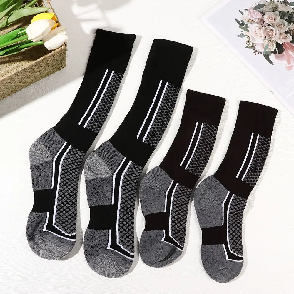 Winter Thermal Ski Socks Thicken Leg Warm Sports Socks For Outdoor Cycling Walking Skiing Hiking For Men Women Kids