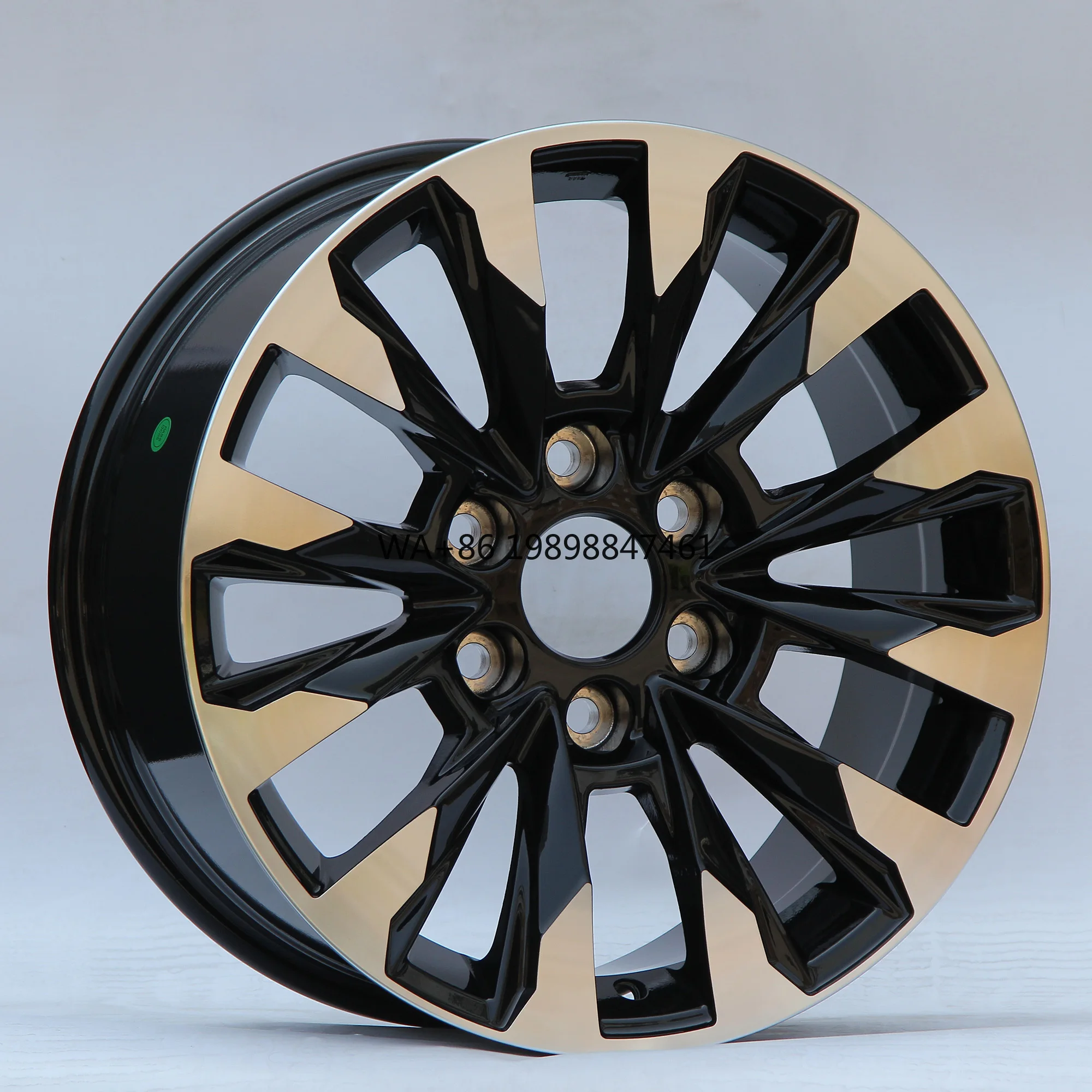 

New 18 Inch Flow-Formed Bright Aluminum Alloy Wheel 25mm ET 139.7mm Hub for OEM Auto Car Wheels