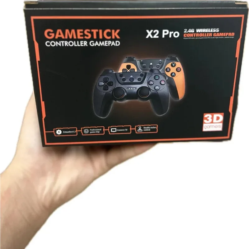 x2pro-tvゲームスティック-4k-hdビデオハンドルゲームコンソール-40k-50k-64g-128g-psp対応-レトロアーケードゲーム-pk-m15-pro