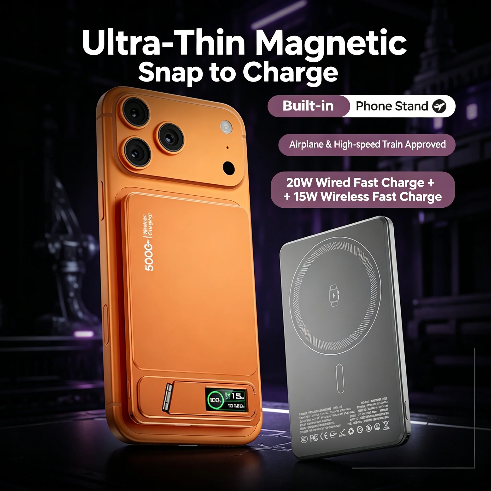 Portable Travel Wireless Phone - Power Banks ulasan dan harga