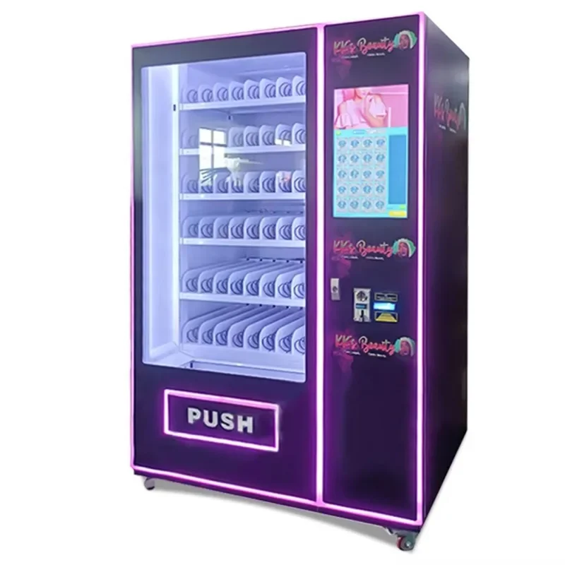 

2025 Entertainment Multi Sunscreen Vending Machine With Lights and Lenses Vending Machine