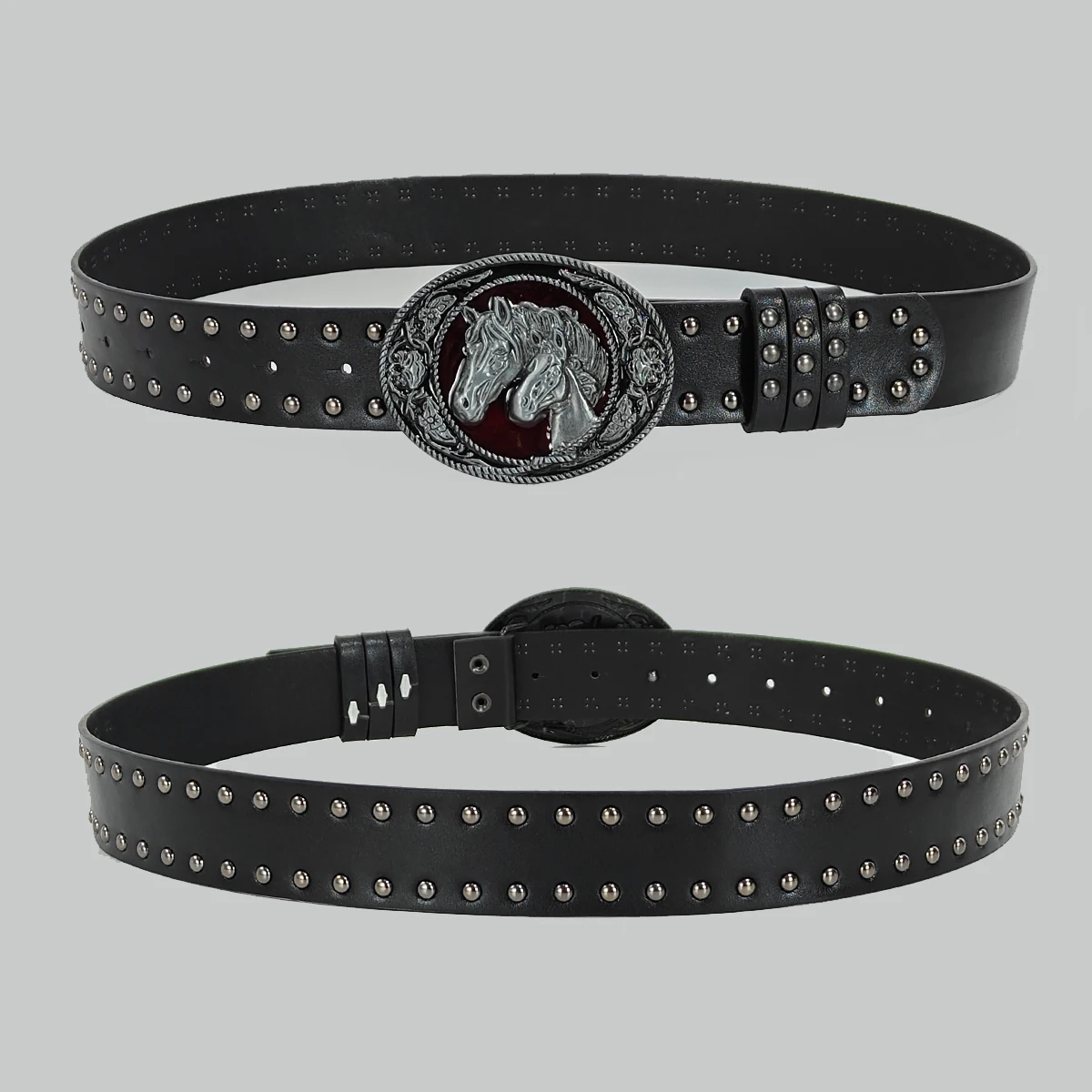 Bohemian Cross Y2k Taillengürtel für Männer und Frauen Luxus Designer Vielseitiger Übergrößen-Taillengürtel Gothic Accessoires Jeans Großer Gürtel – Detail 15