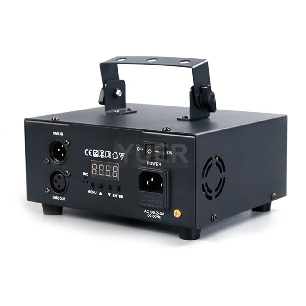 NEW 2W Phone App Edit Software RGB Laser DMX Animation Scan Projector Lighting Christmas Disco DJ Club Party Show Stage Lights