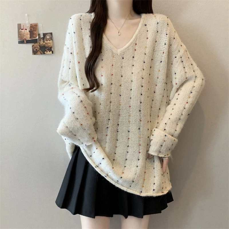 Рисунок 5 - Женский свитер, винтажный цветной горошек