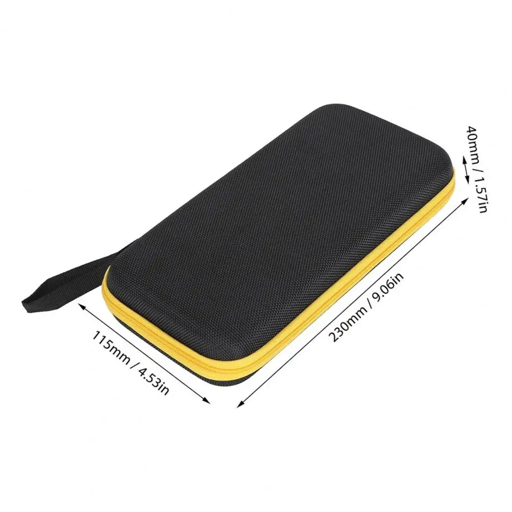 Bolsa de armazenamento para console de jogos, estojo de transporte, grande capacidade, fecho com zíper, casca dura, bolsa de armazenamento protetora para viagem para bolso retroid