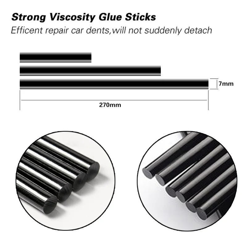 Glue Sticks Paintless Dent Repair Auto Car Body Repair Puller Tool High Viscosity Hail Removal DIY Melt Strip Repairing