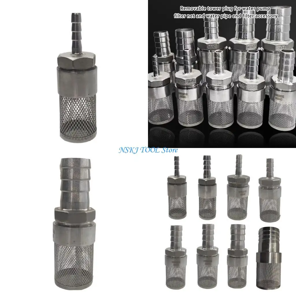 

L8RC Stainless steels Filter with Meshes for Pump and Hose End Fitting Enduring