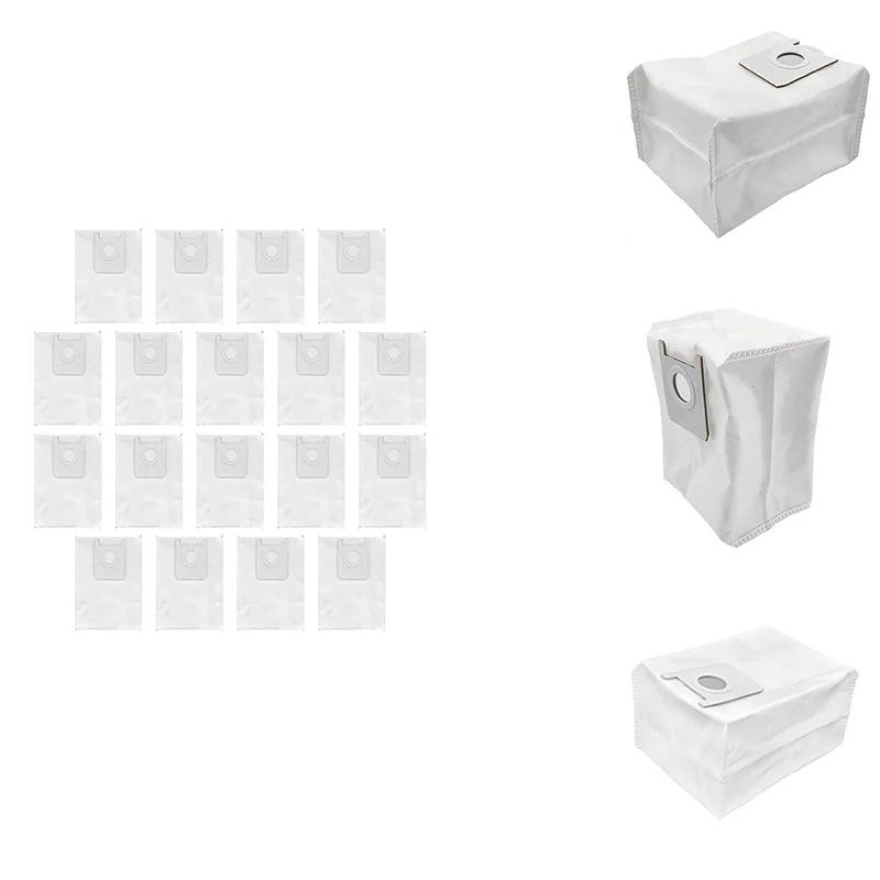 Accesorios para bolsas de polvo para Xiaomi Roidmi Eva SDJ06RM, piezas de repuesto para aspiradora, 18 unidades