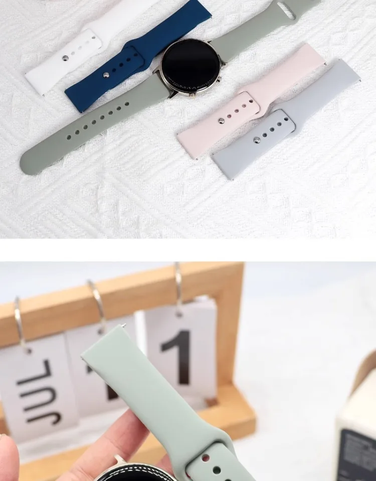 Amazfit GTS 3/2/2e/GTS2 Mini/GTR 42mm/47mm/GTR 3/3 Pro/2/2e 스포츠 시계 팔찌 Amazfit bip 스트랩 용 20mm/22mm 실리콘 밴드