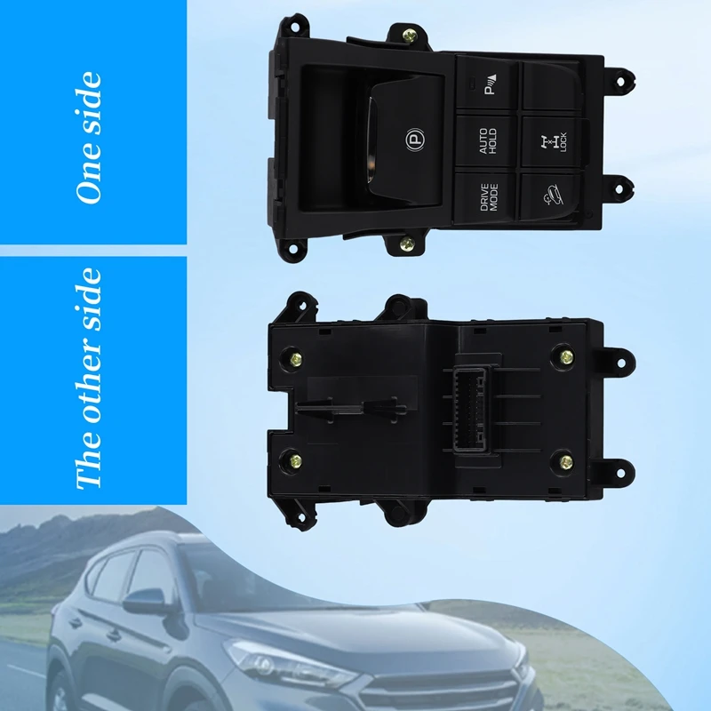 93300D30404X Car Electronic Hand Brake Switch Complete Flow Console For Hyundai Tucson-A87D