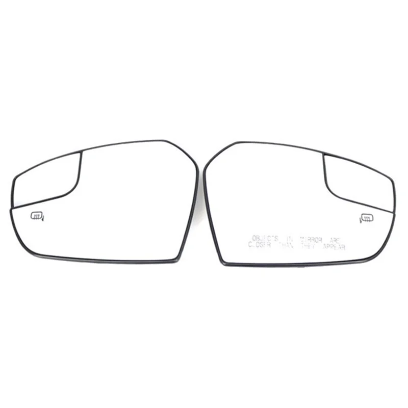 

Set GJ5Z17K707A GJ5Z17K707G 2PCS Left+ Right Rear View Heated Mirror Glass Lens For Ford Escape 2017-2018
