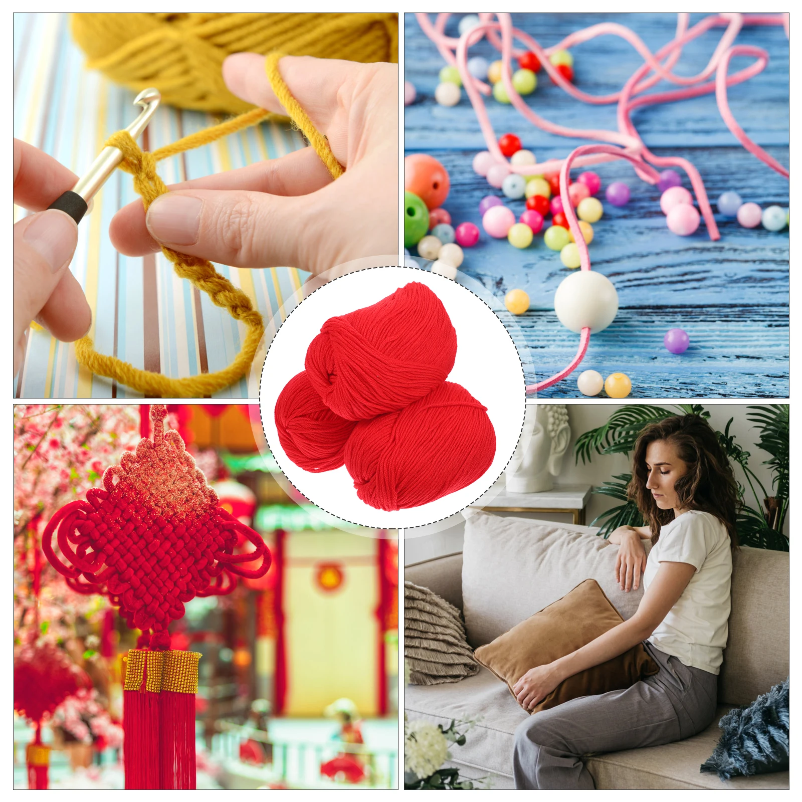 

Пряжа для вязания крючком, мягкий хлопок, 3 рулона, небесно-голубой, многофункциональная, удобная, для домашнего использования, для вязания своими руками, портативная молочная шерсть