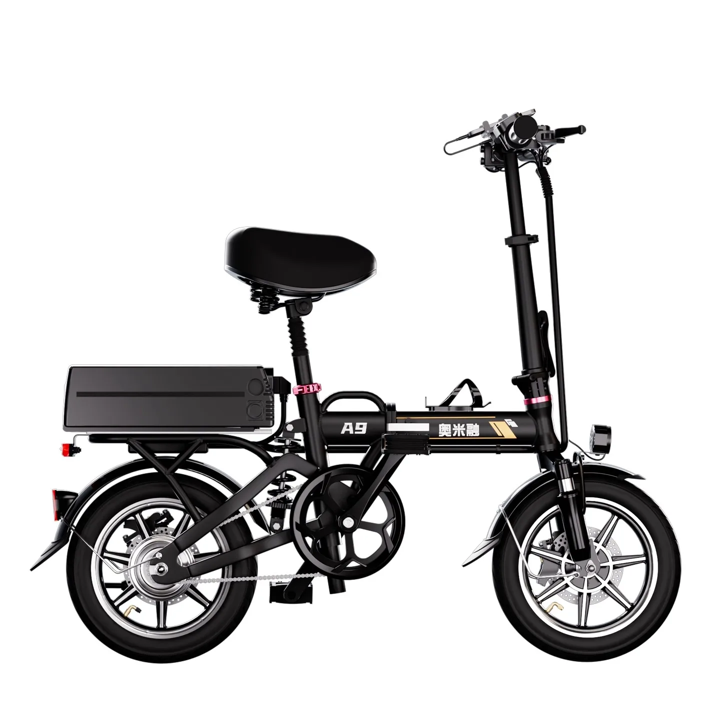 

Y New Professional Ride-Hailing Electric Folding Bike with Ultra-Long Range and Portable Adult Electric Scooter