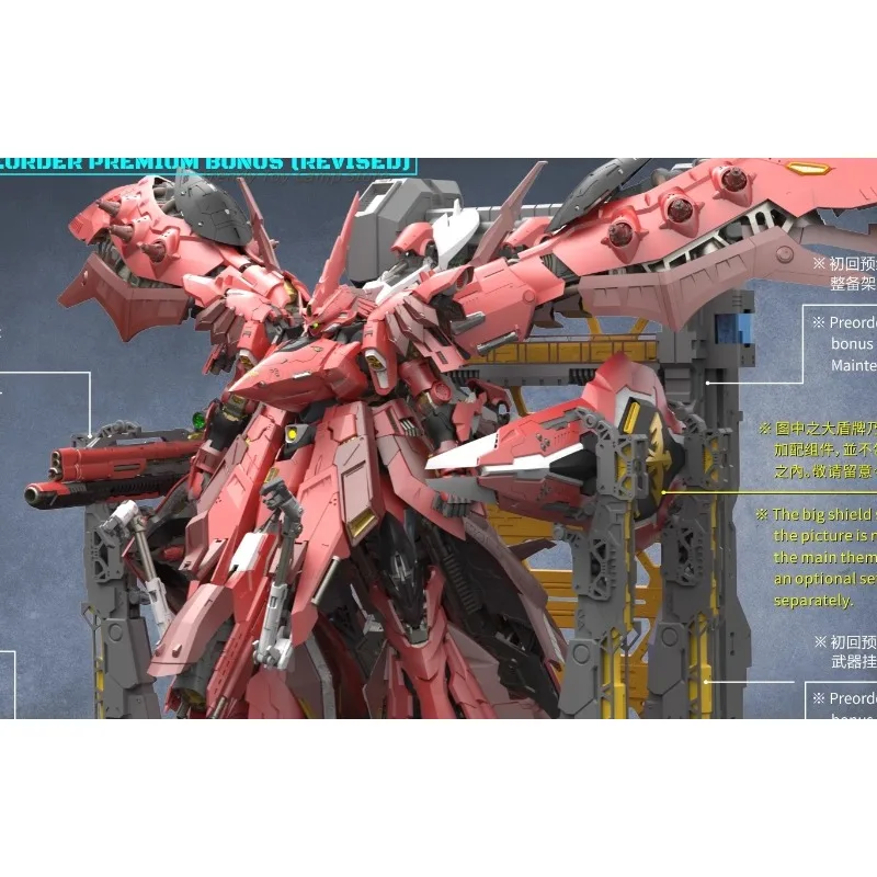 

Spot Mecha City 1/100 ZMX42 FIREHAWK Flaming Eagle Nightingale с акустооптической собранной моделью, коллекция игрушек в подарок