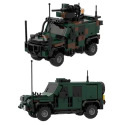 WW2 Mliatry LMV 2 4x4 Esercito Vehicles Technology Armored Vehicle Building Blocks Toys Car Model Sets Bricks Kids Adults Gifts