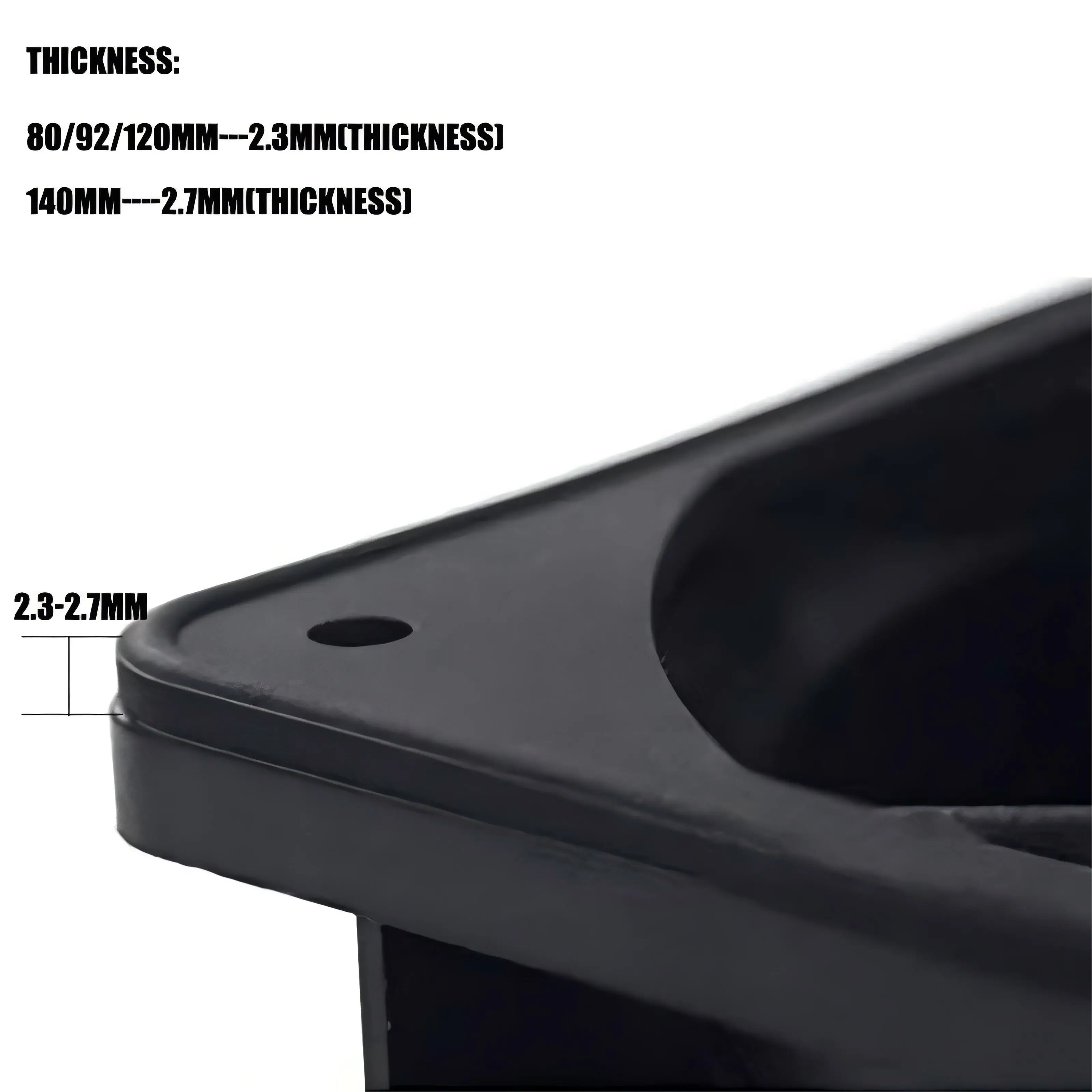 5PCS 80mm 90mm 92mm 120mm 140mm Anti-vibration Silicon Fan Gasket Noise Reducing Silencer Gasket Pad For PC Computer Case Fan - Image 2