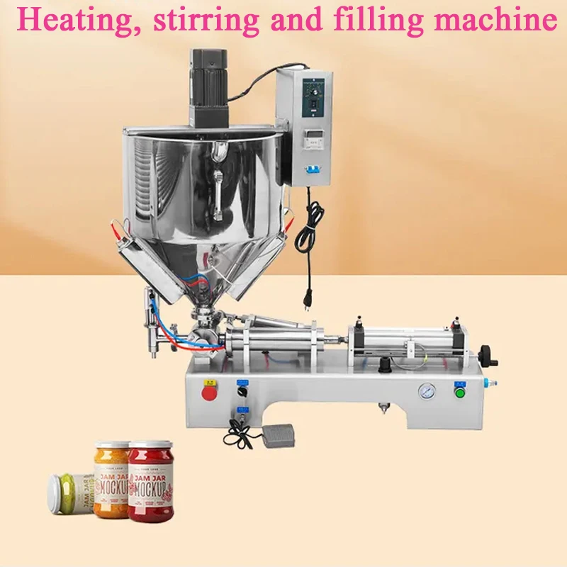 PBOBP Lipstick Heating Stirring Filling Machine Mixing Hopper Heater Tank Chocolates Cream Nail Polish Lipgloss