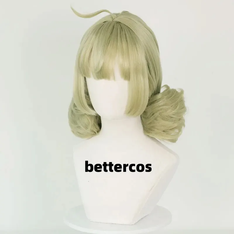 أراغا كيوي شعر مستعار قصير للنساء شعر أنيمي تأثيري مقاومة للحرارة بيروكات صناعية CV؛ 6D؛ H.9H؛'