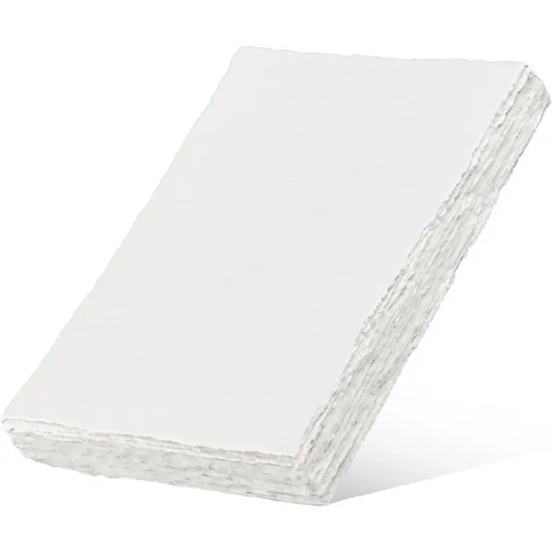 

A88E-Handmade White Paper 25Pcs, 15.2 X 10.2Cm Blank Watercolour Paper Thick 300 GSM,For Greeting Card DIY,Paintings