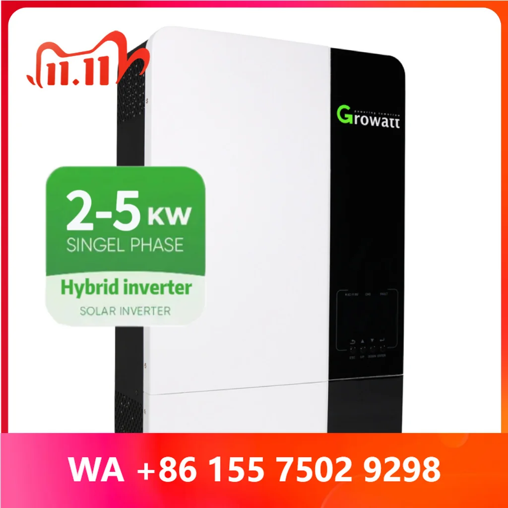 Growatt SPF 5000ES High Frequency Hybrid Inerter 48 2 3 5 on Off Grid Inerter Pri