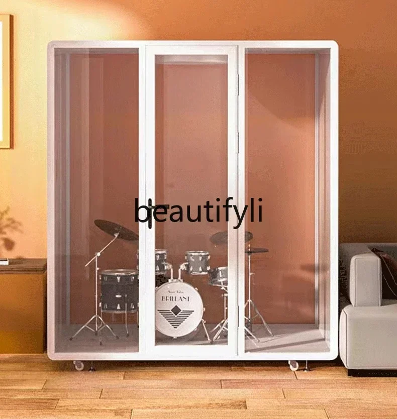 GG Home Soundproof Room Silent Warehouse Indoor Soundproof Phone Booth Mobile Piano Room Drum Room