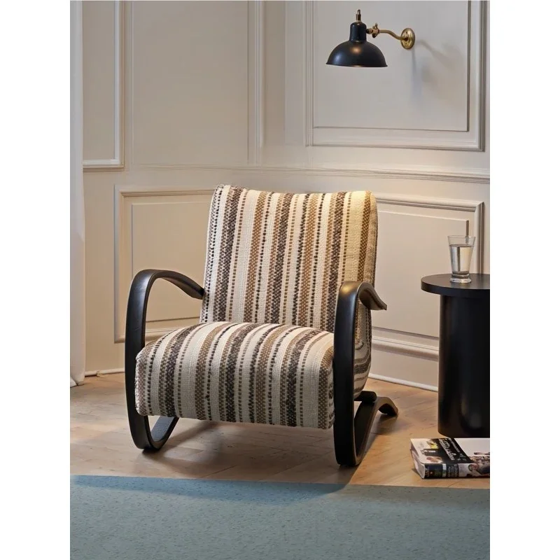 

Leisure chair living room French retro balcony sofa chair medieval bedroom designer single chair