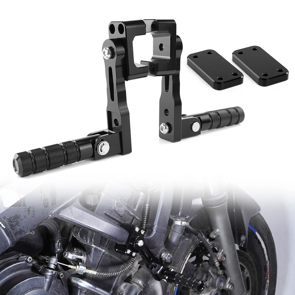 

Rider Footpeg Kit Fit For Yamaha TDM 900 2002-2007 2008 2009 2010 TDM900 Motorcycle Highway Peg Mounts Rider Adjustable Footpeg