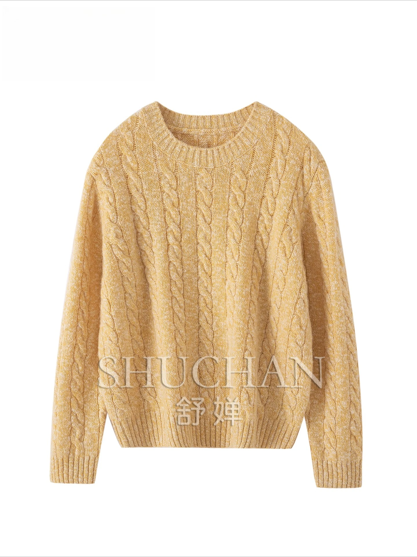 

100 свитер из чистого кашемира, женский высококачественный шикарный свитер из утолщенной шерсти из пряжи, 460 г