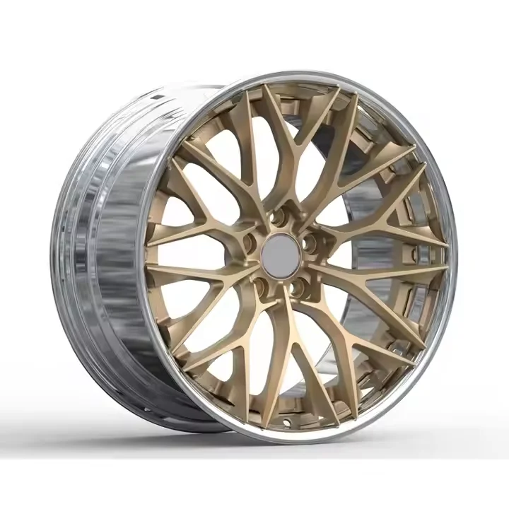 -For Custom Two-piece Forged Wheels Custom Rims 18 20 21 22 Inches Deep Lip Wheels Forged Alloy 5*112 Wheels&