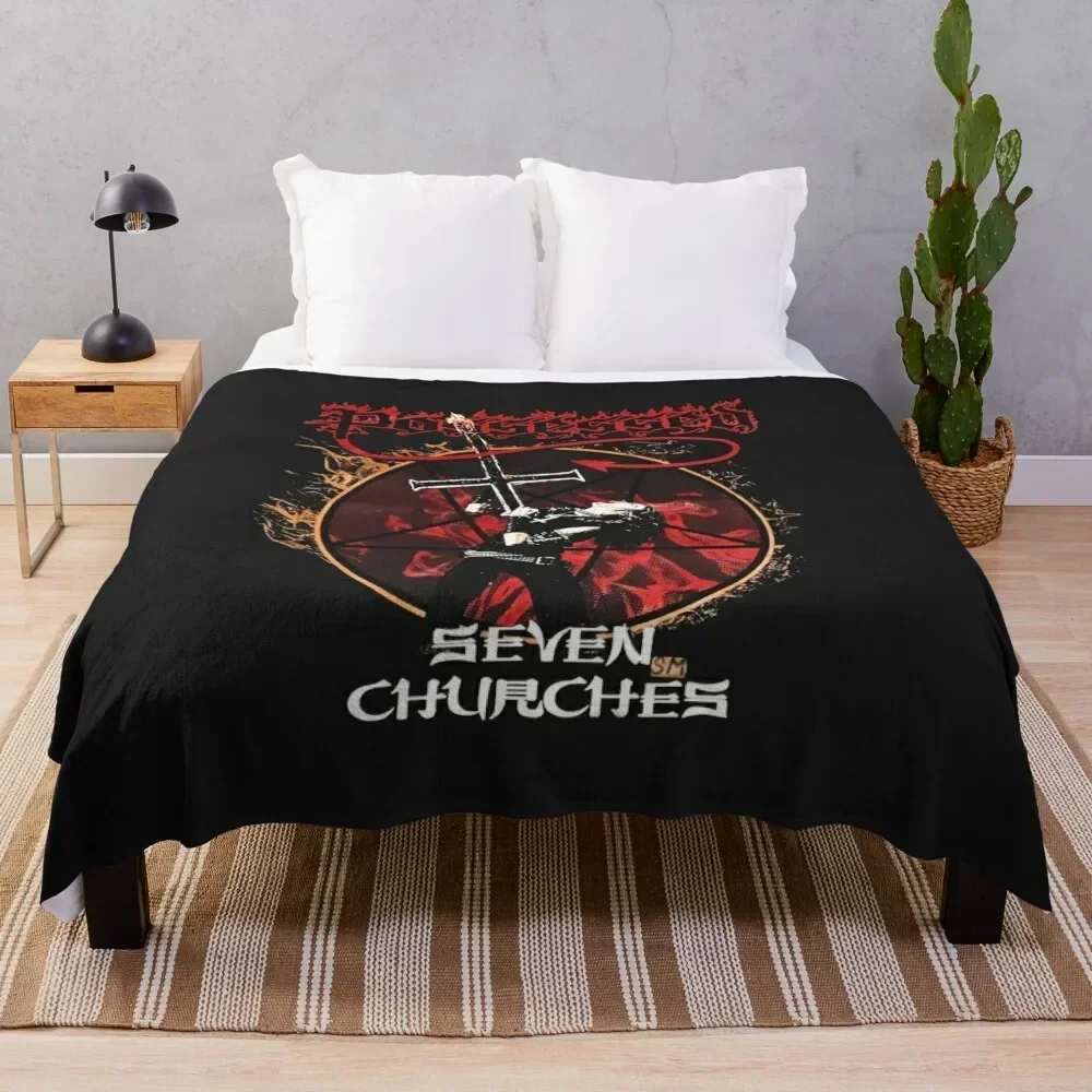 

Possessed Band Throw Blanket Faux Fur Soft Warm Blanket for Bed