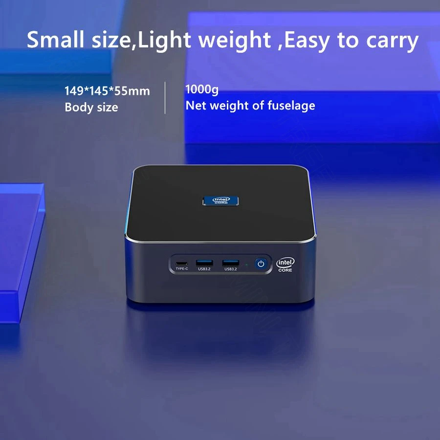 Intel NUC Mini PC Gamer i9 13900H processore 32GB DDR5 Dual 2.5G Lan Windows 11 Pro Desktop Gaming Mini Computer 2.5 "SSD WiFi6E