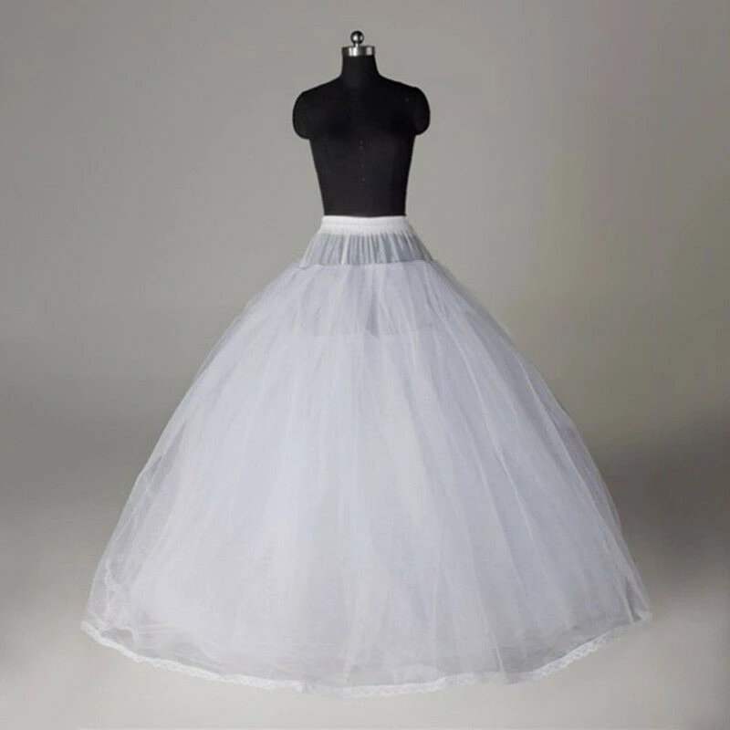 

Ladies Underskirts Women Dress Suit Wedding Skirts Fashion Ball Support Victorian Bridal See Through Petticoat