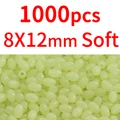 1000 piezas de 8x12 mm, color blanco