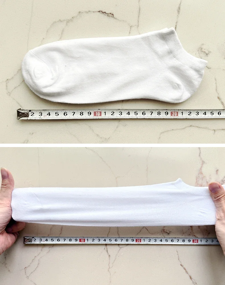 Herren-Bootssocken, die kaum sichtbar sind, dünne, atmungsaktive Socken für den Sommer, hochwertige, schwarze, kurze Socken für Studenten, ideal für den täglichen Gebrauch. – Detail 1