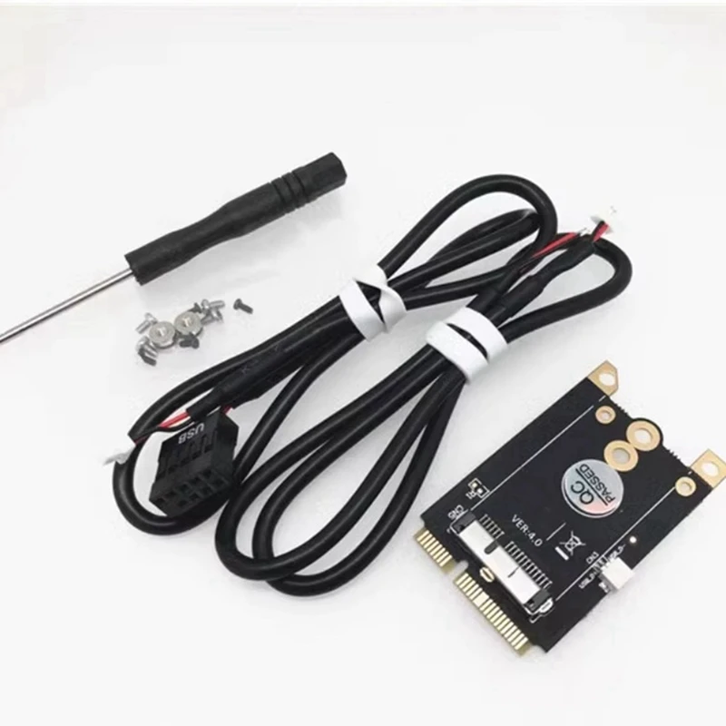 WIFI Card To Mini PCI-E Adapter For Apple Laptop Wireless Network Card BCM94360CS2/BCM94360CD/BCM943224PCIEBT2