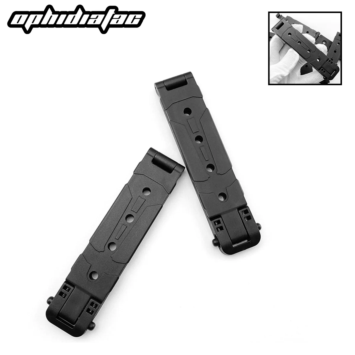 OPHIDIAN  Outdoor buckle Molle waist clip Camping knife set Knife sheath Buckle Hunting bag with K-sheath webbing link clip