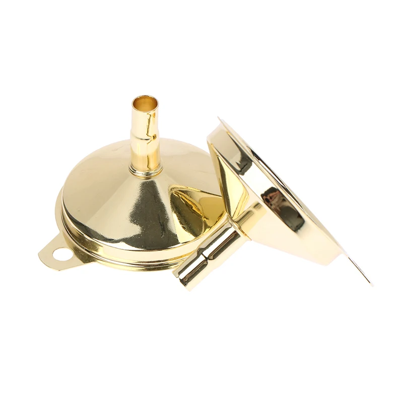 Stainless Steel Funnel Kitchen Oil Liquid Funnel Metal Funnel Filter Wide Mouth Funnel For Canning Kitchen Tools