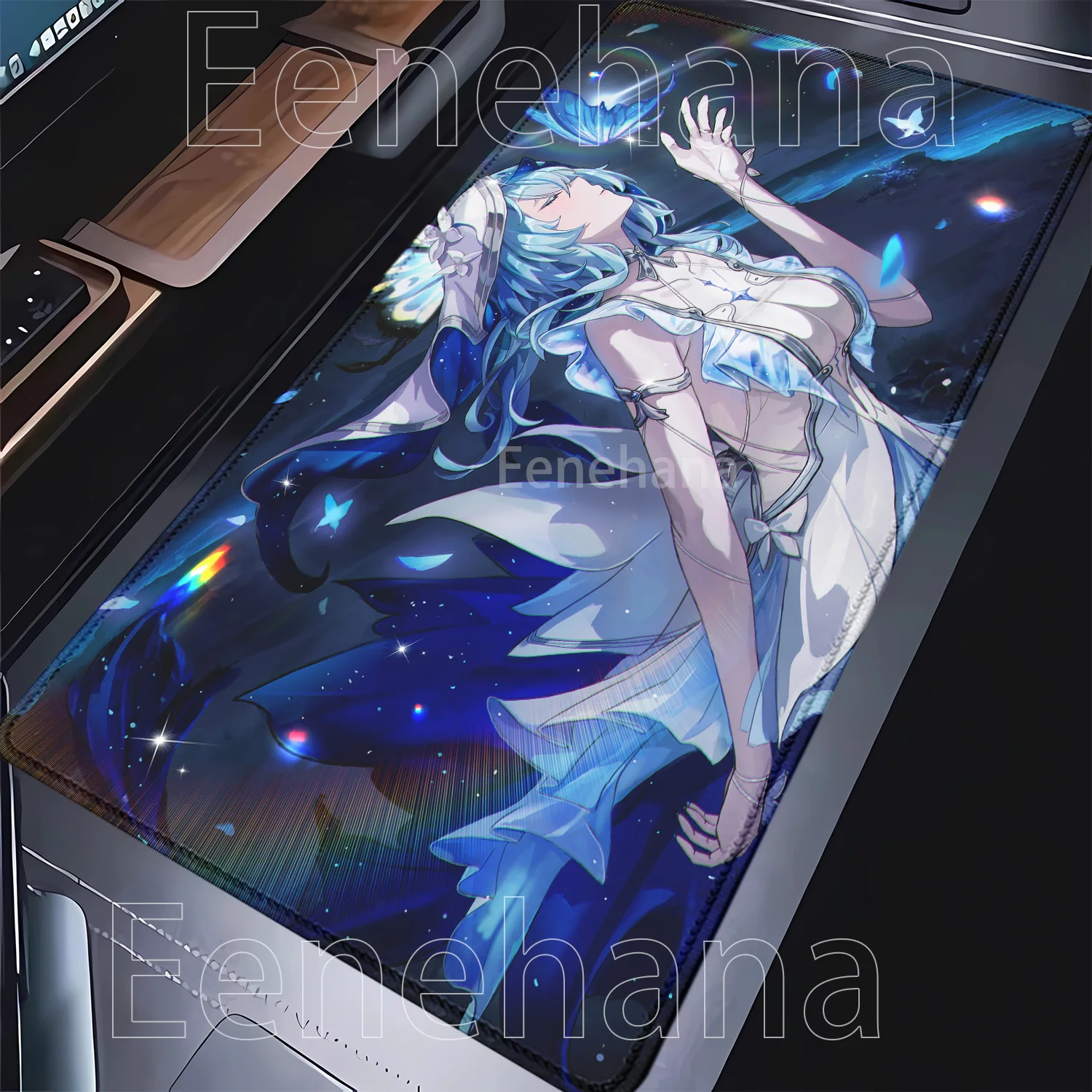 Large Size Mousepad PC Gaming Wuthering Waves The Shorekeeper Non-slip Desk Mat Office Keyboard HD Printing Anime Girl Mouse Pad