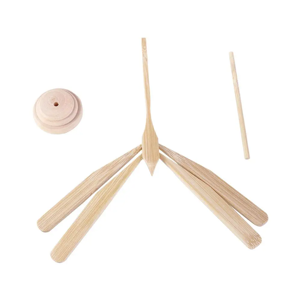 Diy Toddlers Party Easter Scientific Display Model Wooden Flying Arrow  Balance Dragonfly  Balanced Bamboo Dragonfly