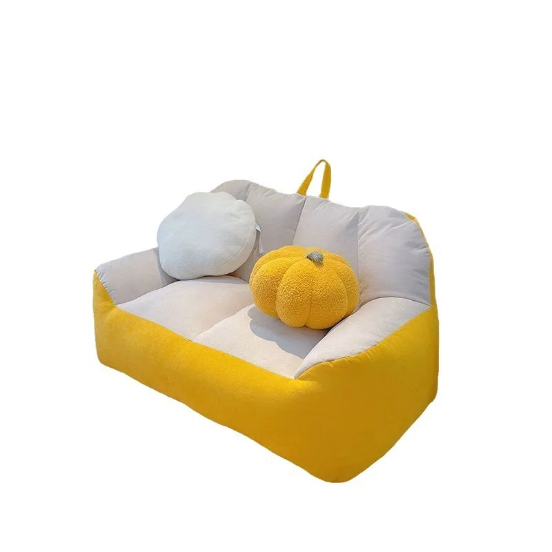 

Lazy Internet celebrity sofa, tatami double rental house, ins style balcony, small sofa on the ground