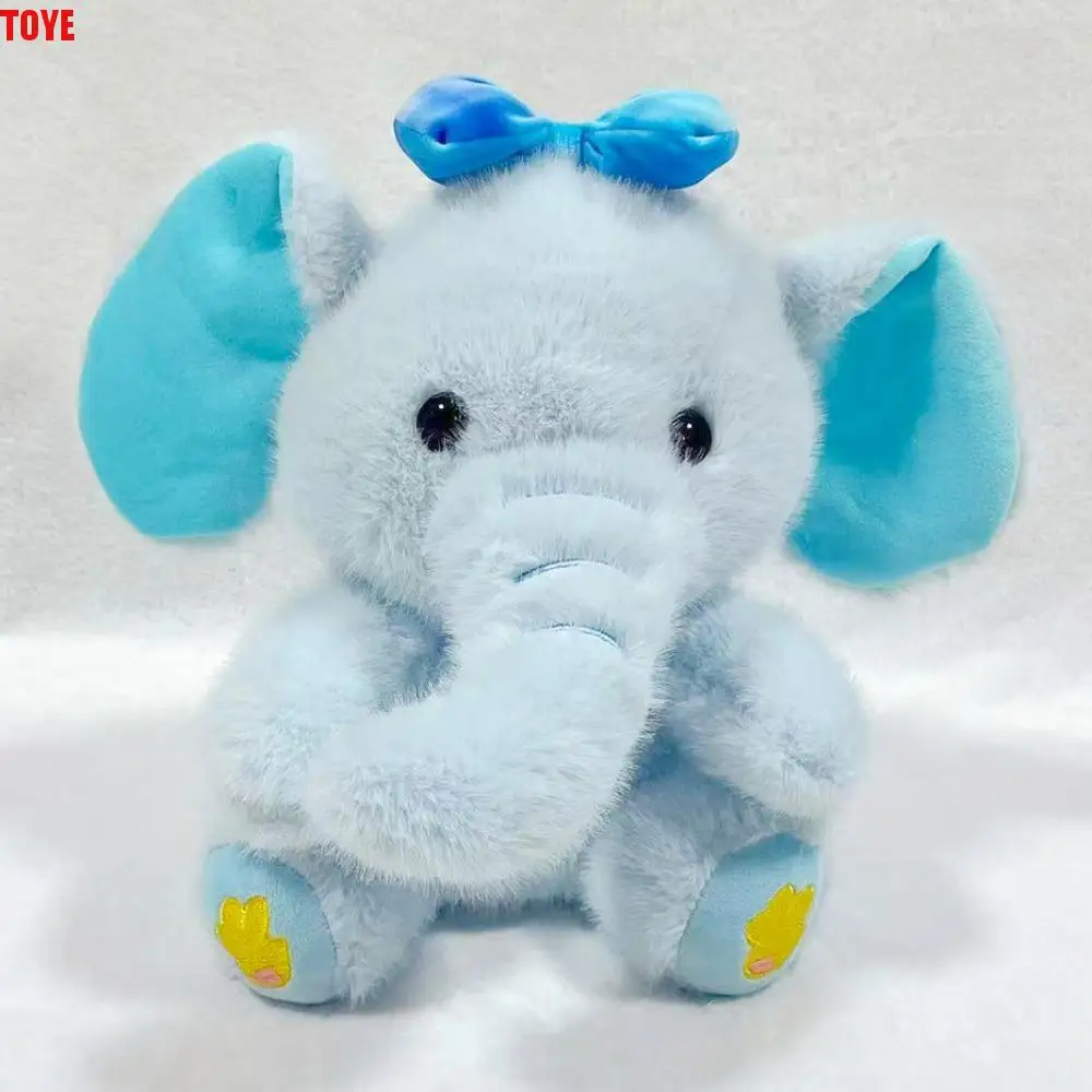 

Long Nose Elephant Plush Doll Plushie Soft Cartoon Elephant Plush Toys Creative Gray Kawaii Animal Stuffed Toys Children's Toys