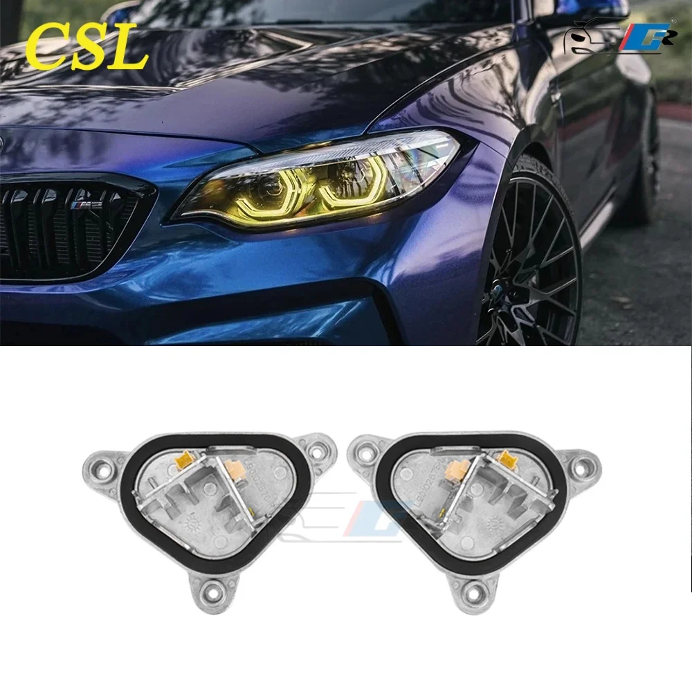 

DeBaoHui Icedriv RGBW для BMW M2 F87 M2C F22 2 серии Лимон CSL Желтый DRL RGB многоцветные светодиодные платы F23 дневные ходовые огни