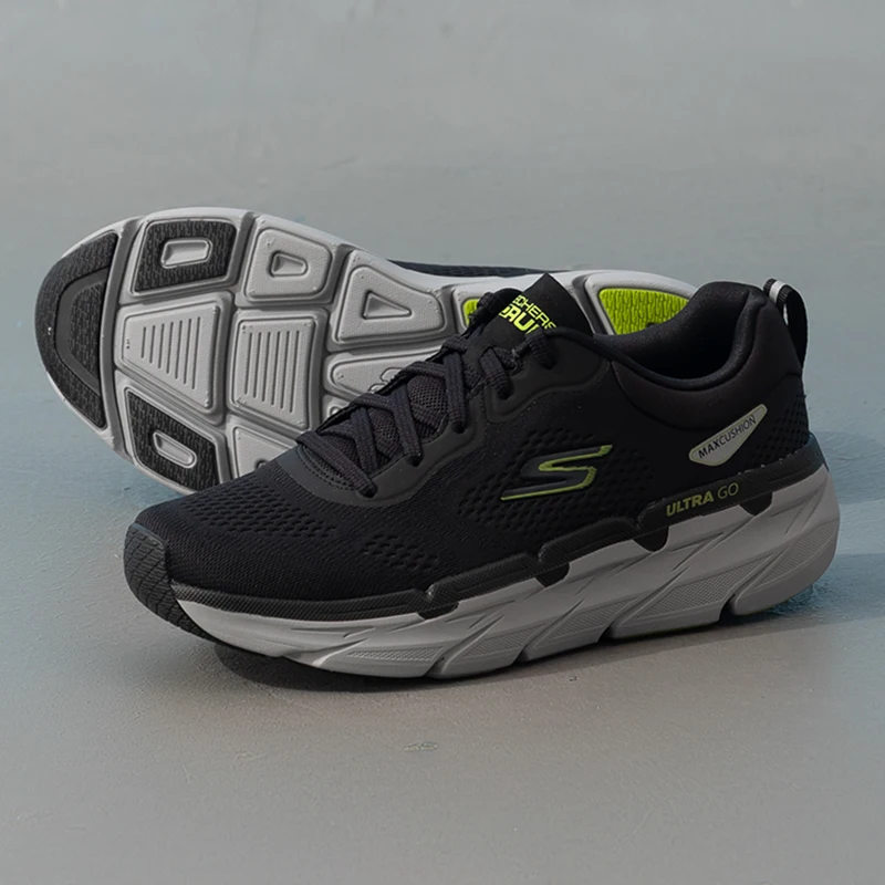 

Skechers Men's Sports Shoes, Fitness Training, Cushioning, Comfortable, Wear-Resistant, Lightweight, Breathable, Fashionable Running Shoes 220068-Bklm