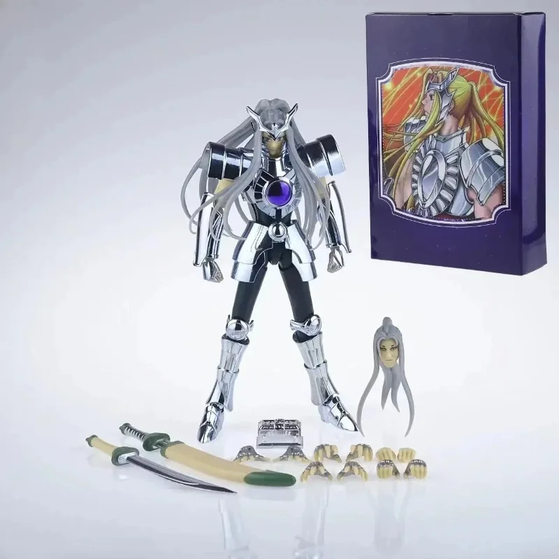 In Stock CS Model Saint Seiya Myth Cloth EX LC Altar Hakuri The Lost Canvas Silver Knights of The Zodiac Anime Action Figure Toy