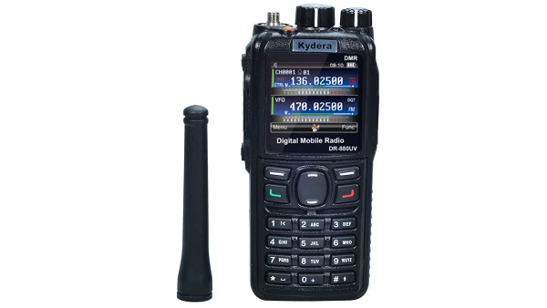 KYDERA-walkie-talkie de banda dual, radio bidireccional, UHF y VHF, SFR, DMR, CDR-300UV