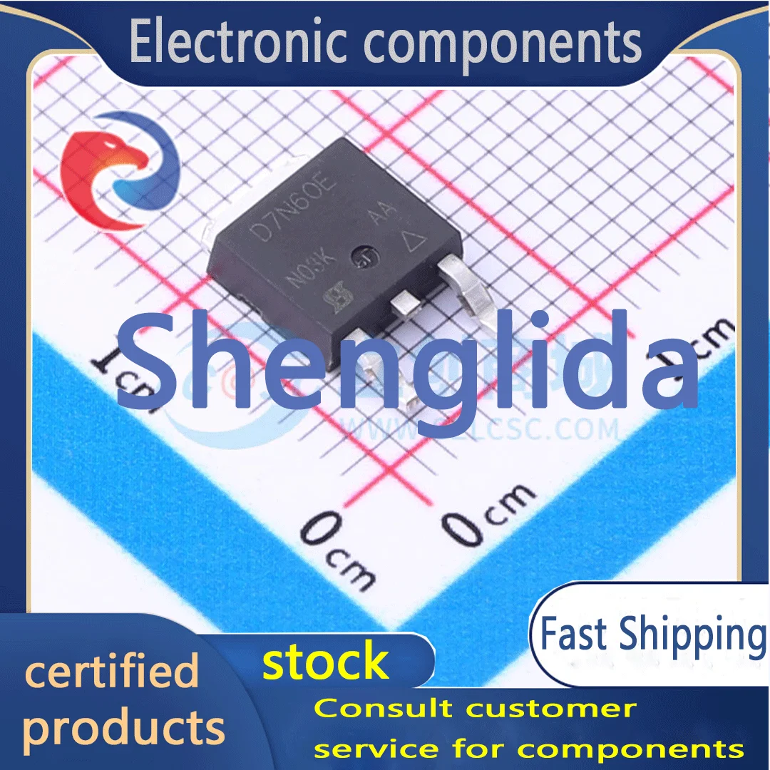 

SIHD7N60E-GE3 packaged TO-252 field-effect transistor (MOSFET) brand new off the shelf 1PCS