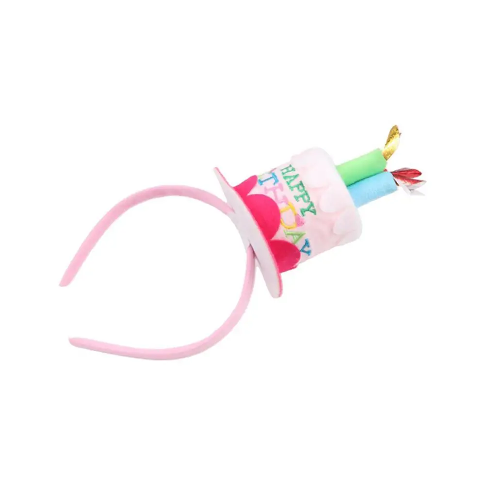 

Сине-розовые украшения для вечеринки, повязка для волос, украшение для дня рождения, дня рождения, повязка на голову с днем рождения, повязка на голову для торта на день рождения, обруч для волос