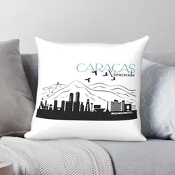 Skyline Caracas Venezuela Square Pillowcase Polyester Linen Velvet Creative Zip Decor Home Cushion Cover